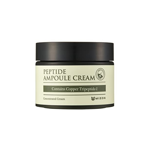 [Mizon] Crème Peptide 50ml Korean Skincare - Hydratante avec protéines, acides aminés, élastine et collagène, soin des ride