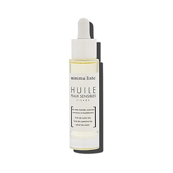 Huile de soin 30ml Peaux sensibles Minimaliste