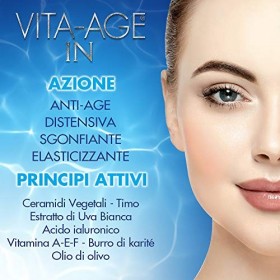 Bottega di LungaVita CREMA JOUR IDRATANT VITA-AGE IN - Hydratant, protection et restructurant pour la journée, excellente bas