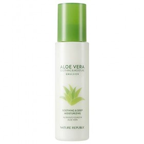 Nature Republic Soothing & Moisture Aloe Vera 80% Emulsion, 160 Gram