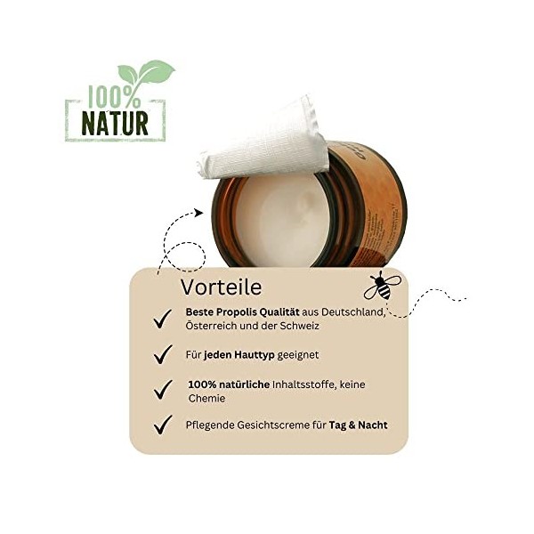 Propolis Miel Crème en 50 ml