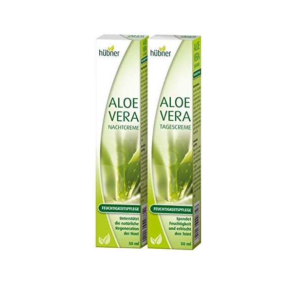 hübner - Joli kit de soin à laloe vera - 50 ml + 50 ml.