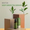 BENTON Sérum au thé vert profond 30 ml 5,07 oz liq. - Sérum facial nourrissant et hydratant pour peaux grasses et sensibles