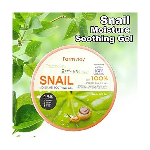 Farm Stay Moisture Soothing Gel - Snail 300ml