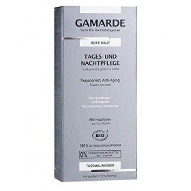 Gamarde - Près-Age Soin jour et nuit Bio- Soin réparateur anti-âge - Peaux matures - Tube 40 g
