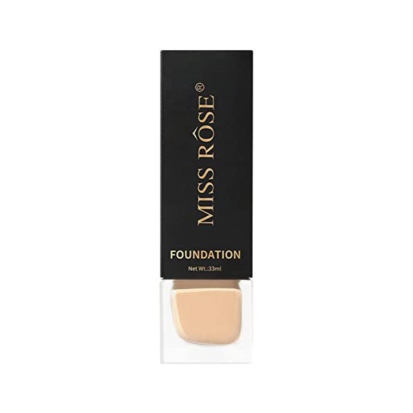 Fond de teint liquide sans pores - Fond de teint liquide à couvrance totale Super Stay 33 ml - Maquillage anti-huile, tenue j