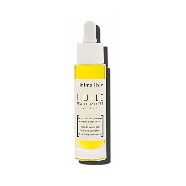 Huile de soin 30ml Peaux mixtes Minimaliste