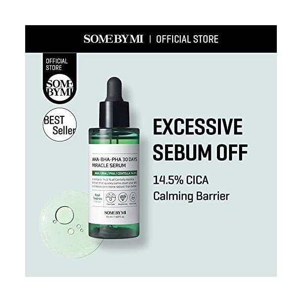 SOME BY MI AHA-BHA-PHA 30 DAYS MIRACLE SERUM 50ml - Sérum cosmétique fonctionnel