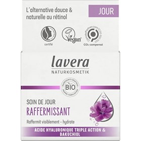 lavera Soin De Jour Raffermissant - anti-âge - Cosmétiques naturels - Ingrédients végétaux bio - Le bakuchiol & L’acide hyalu