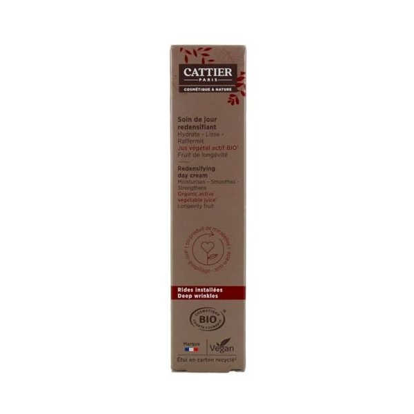 Cattier - Soin de Jour Redensifiant Bio - 50 ml