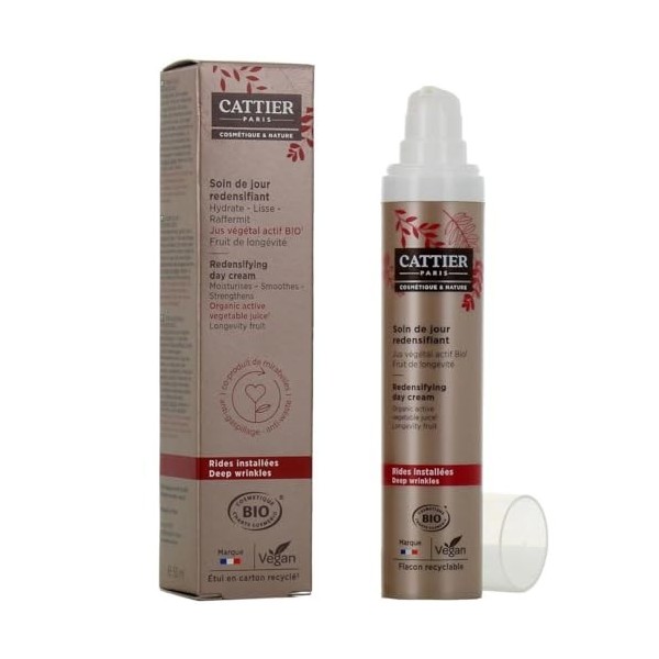 Cattier - Soin de Jour Redensifiant Bio - 50 ml