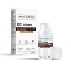 Bella Aurora, CC Crème Anti-Taches SPF 50+, Crème Solaire Anti-Taches Teintée, Crème Visage Teintée SPF 50+, 30 ml Ton Moyen