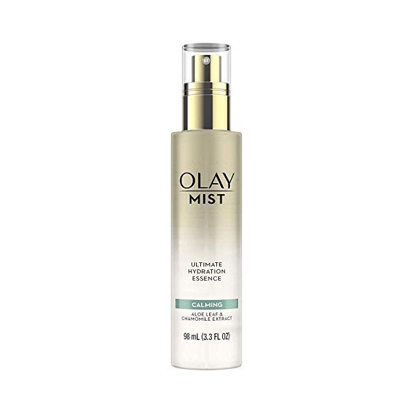 Visage Brume Olay, hydratant Facial Spray, calmante Essence avec feuille daloe et camomille, 9,8 cl