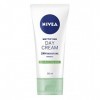 Nivea Oil Free Moisturising Day Cream Pack of 3 3 x 50 ml , Combination and Oily Skin Moisturiser, Mineral Infused Day Cream