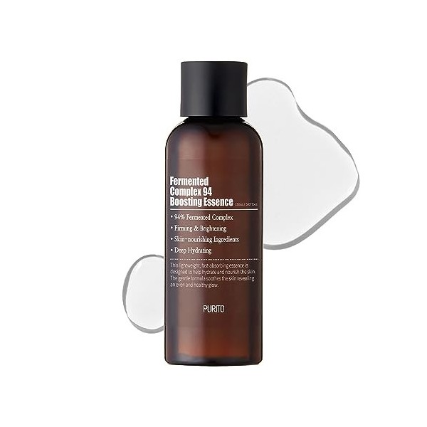 PURITO| Essence stimulante du complexe fermenté 94, 150 ml/5,1 fl.oz, stimulant pour les soins de la peau, ingrédients sûrs, 