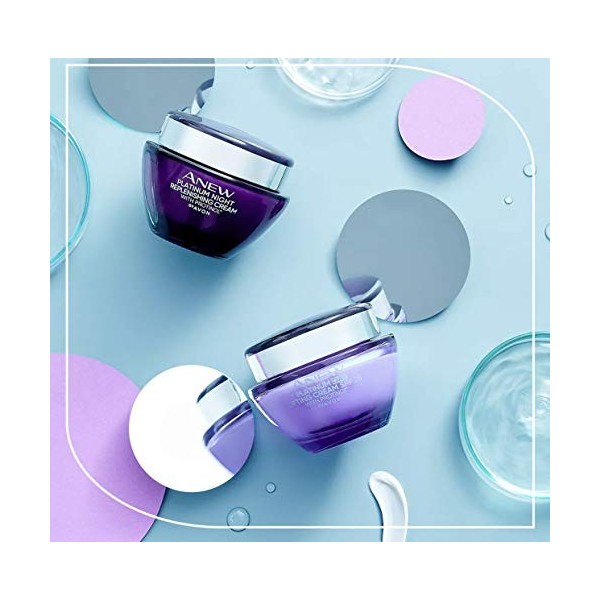 Avon Anew Platinum 60 + Lot de crème hydratante Jour Indice SPF25 et nuit