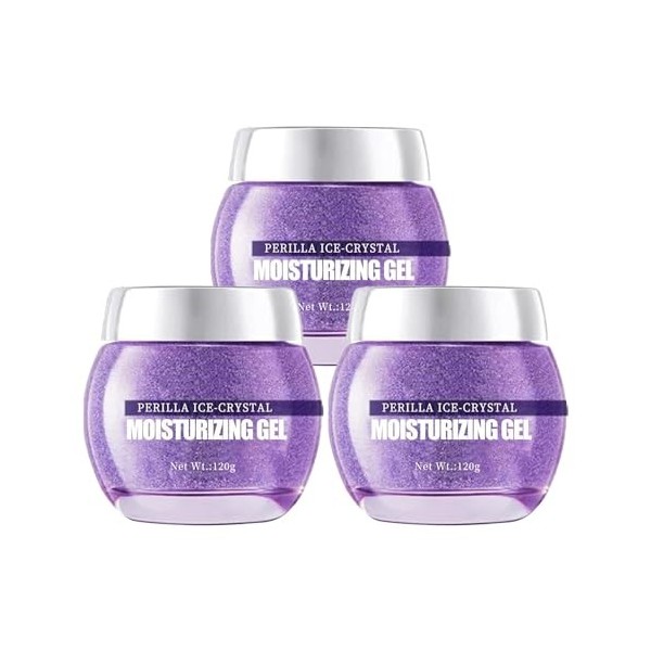 EXQST Shiso Crystalline Moisturising Gel, Shiso Facial Moisturising Gel, Long Lasting Moisturising, Shiso Crystalline Cream f