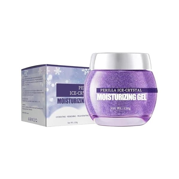 EXQST Shiso Crystalline Moisturising Gel, Shiso Facial Moisturising Gel, Long Lasting Moisturising, Shiso Crystalline Cream f