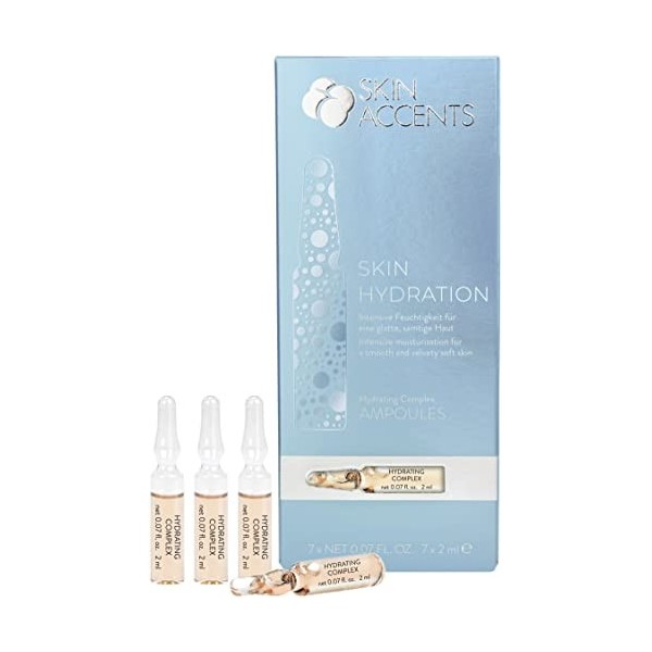 Inspira Skin Accents Complex Hydrating Complex Ampoules raffermissement de la peau pour une peau jeune