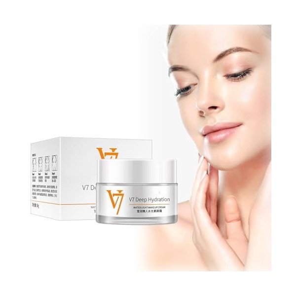 Heykomi Moisturizing Tone-Up Cream, Heykomi V7 Deep Hydration Cream, V7 Toning Light Cream, Images V7 Toning Light Face Cream