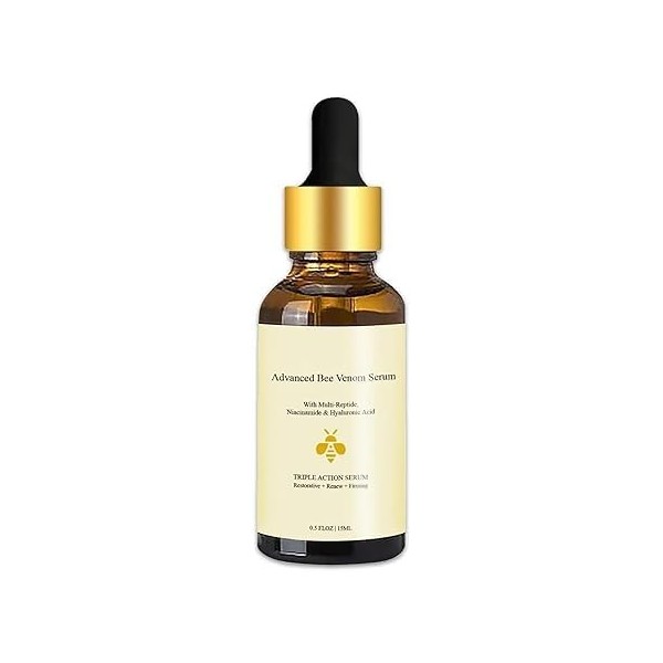 Vintesse Advanced Bee Venom Serum, Vintesse Skin Care, Honey Anti Aging Face Serum, Manuka Honey Serum For Face, Anti Wrinkle