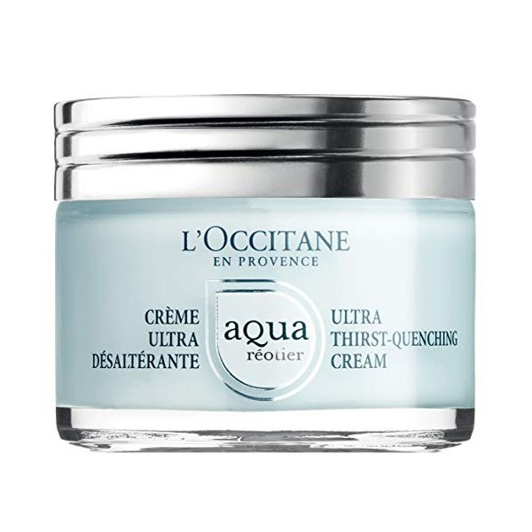 LOccitane - Crème Minérale Ultra Hydratante et Désaltérante - Aqua Réotier - Convient à Tous types de Peau - 50 ML