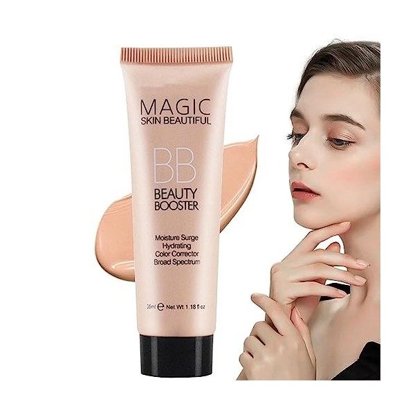 Fond de Teint Liquide Maquillage Léger,Fond de teint éclaircissant 35 ml - Outil de maquillage pour femme à texture légère po