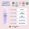 Ácido Hialurónico Facial con Vitamina C, 30ml, Ultra Bajo Peso Molecular: hidrolizado y reticulado, Gel, Sérum, Antioxidante,