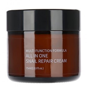 Crème réparatrice à lextrait de sécrétion de sécrétion 92 % de sécrétion pour le visage - Anti-âge - Hydratant - 75 ml