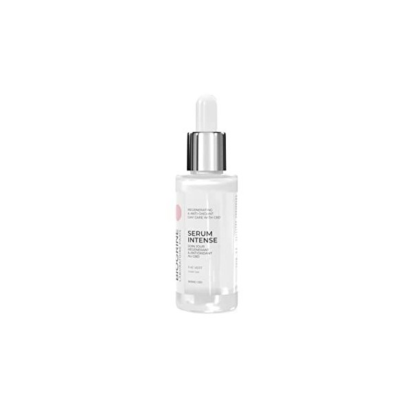 BIOGRINE - Sérum Régénérant & antioxydant SERUM INTENSE Huile De Graines De Chanvre 300mg - Acide Hyaluronique - Eclat Visage