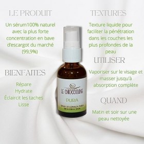 Bave dEscargot | 100% Pure Bave dEscargot Hydratante | Sérum à la Bave dEscargot | Bave dEscargot Pure Face | Anti-Rides 