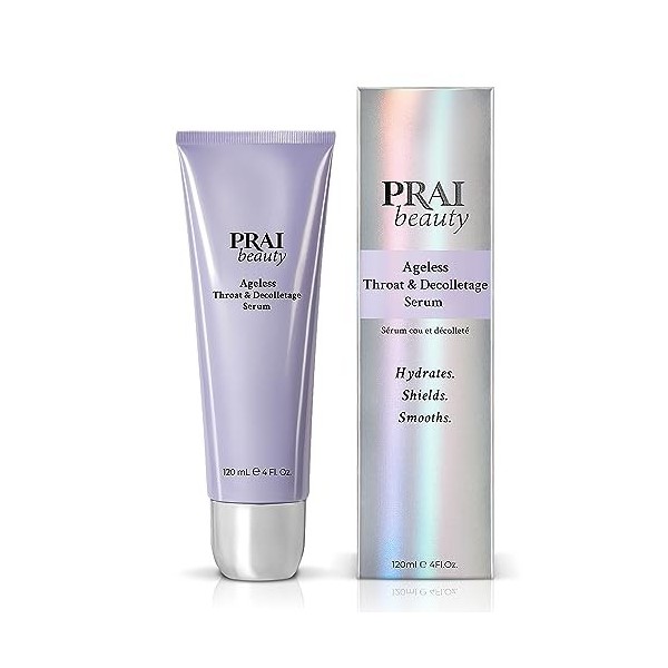 PRAI Beauty Sérum pour la gorge et le décolleté sans âge 120 ml Sérum raffermissant pour la peau du cou, réduction des rides 