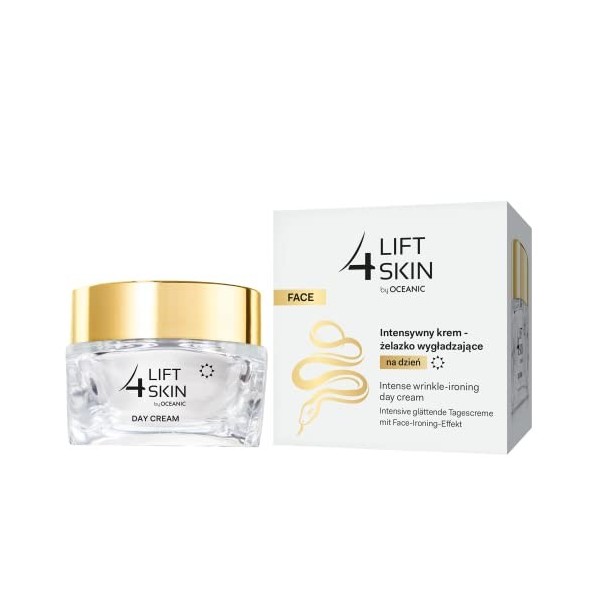 Lift4Skin Crème de jour lissante intense avec effet dironation du visage 50 ml