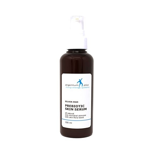 Sérum pour la Peau Argent-MSM 50 ml – Traitement pour la peau antimicrobien avec booster prébiotique
