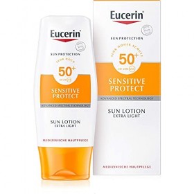 Eucerin Sensitive Protect Sun Lotion Extra Light LSF 50+, 150 ml Lotion