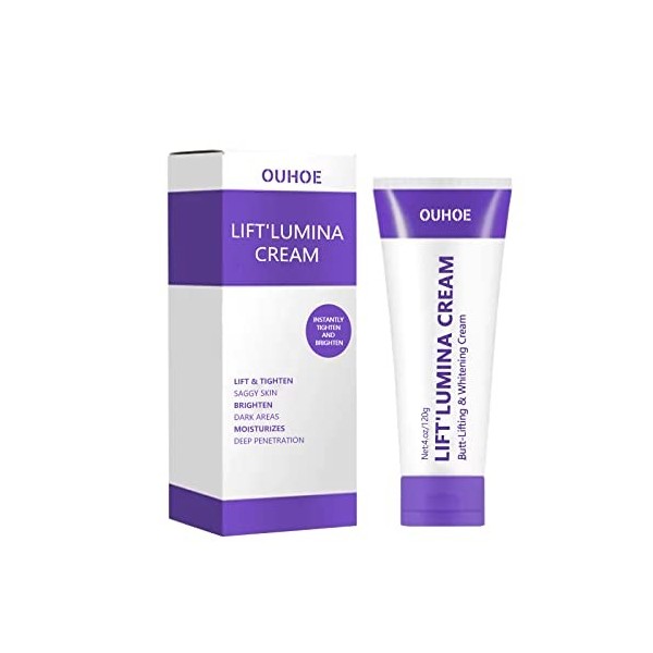 OUHOE Lift Lumina Cream - Crème de levage et de blanchiment des fesses, raffermit et éclaircit instantanément, soulève et raf