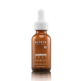 Sérum nacré léger Rose & Mullein, Alteya Organics, 30 ml - Soin du visage naturel et pur, certifié bio par NaTrue