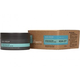 Crème Visage Jour Et Nuit - Hydratant Naturel Hypoallergénique Au Beurre De Cacao Et à Lacide Hyaluronique - 97,5% Dingrédi