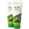 TABAIBA Aloe Vera Crème Visage/Vorps 300 ml x 4 Unités Crème Jour et Nuit