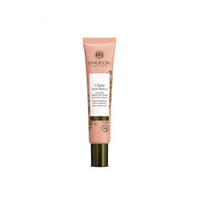 Sanoflore Rosa Fresca Soin Riche Crème Hydratante Visage Certifiée, Acide Hyaluronique et Rose de Damas, Bio, 40ml