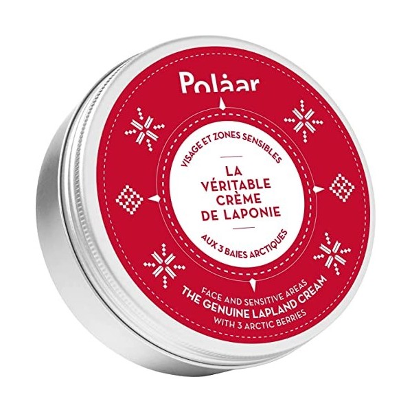 Polåar - Crème Visage et Zones Sensibles - La Véritable Crème de Laponie aux 3 Baies Arctiques - Soin Visage Hydratant - Nour