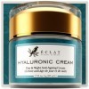 Crème à lacide hyaluronique biologique - 3X PLUS EFFICACE avec 2% dAH - Crème hydratante anti-âge + Rétinol Hydrate et raff