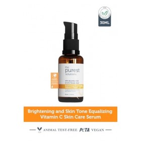 The Purest Solutions Brightening & Lightening Vitamin C Serum 10% Ascorbic Acid & 0,5% Ferulic Acid - Revitalize & Renew Du