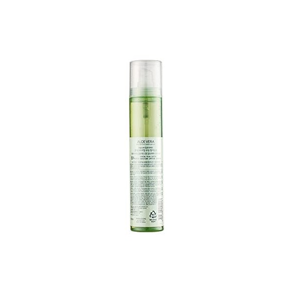 Welcos – Aloe Vera Moisture Real Soothing Gel Mist – Spray rafraîchissant à laloe vera – Spray pour le visage pour homme et 