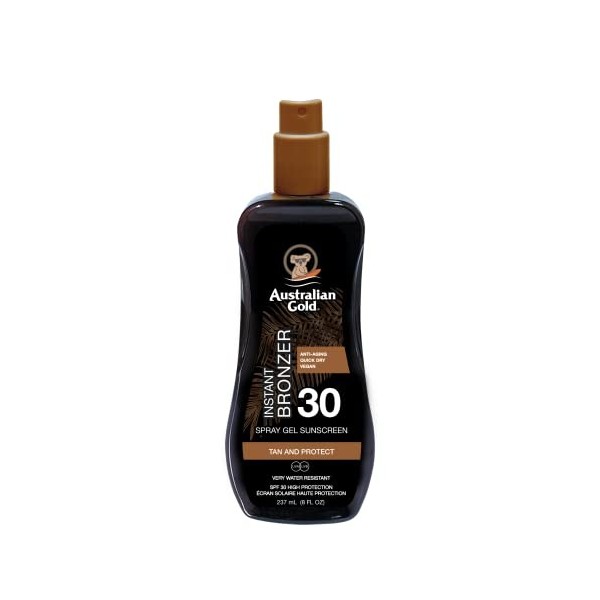 Sunscreen Spf30 Spray Gel With Instant Bronzer 237 Ml