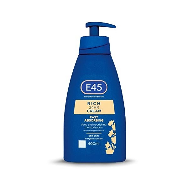 E45 Rich 24 Hours Crème hydratante 400 ml