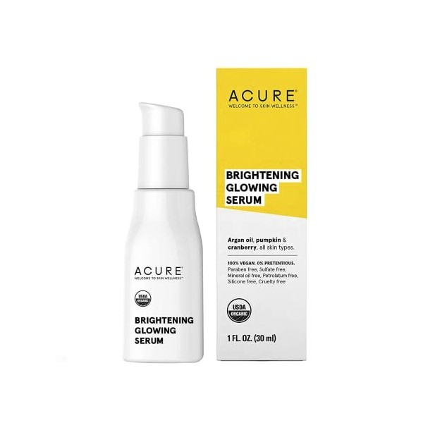 ACURE - Brightening Glowing Serum - 1 fl. oz. 30 ml 