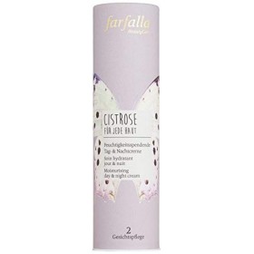 farfalla Cistrose Crème de jour et de nuit hydratante pour chaque peau 100 % cosmétique naturel certifié 30 ml