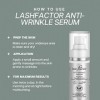 Lashfactor Anti-Wrinkle Serum, Clear Gel Serum, Hydrates and Relaxes Skin, Helps to Reduce Wrinkles and Fine Lines, Firms, To