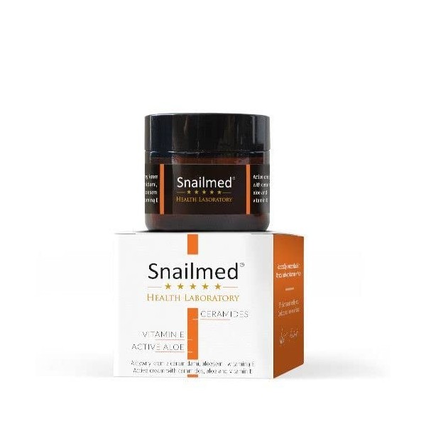 Snailmed - crème nourrissante et hydratante Snailmed avec des ingrédients actifs hautement concentrés dorigine naturelle. 60